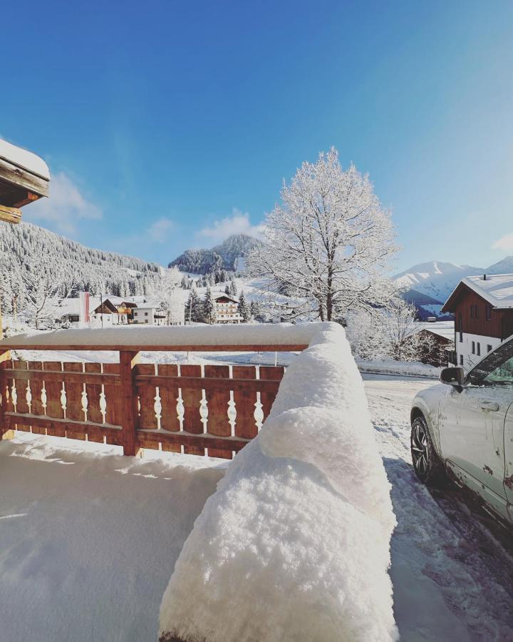 Chalet Schwarz Berwang Exteriör bild