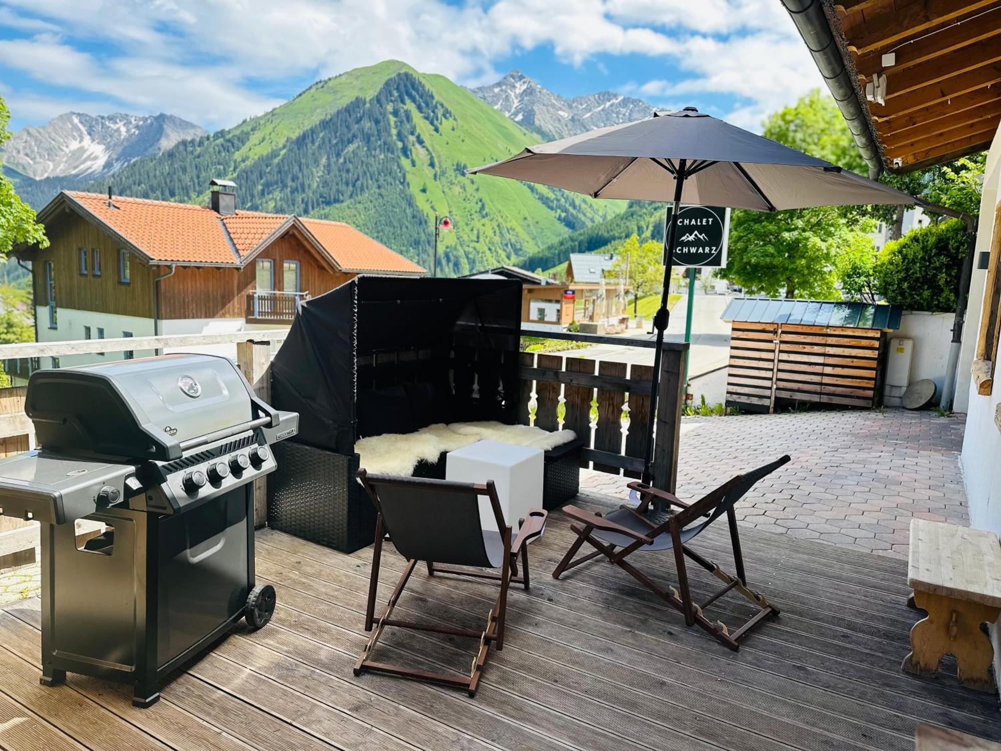 Chalet Schwarz Berwang Exteriör bild