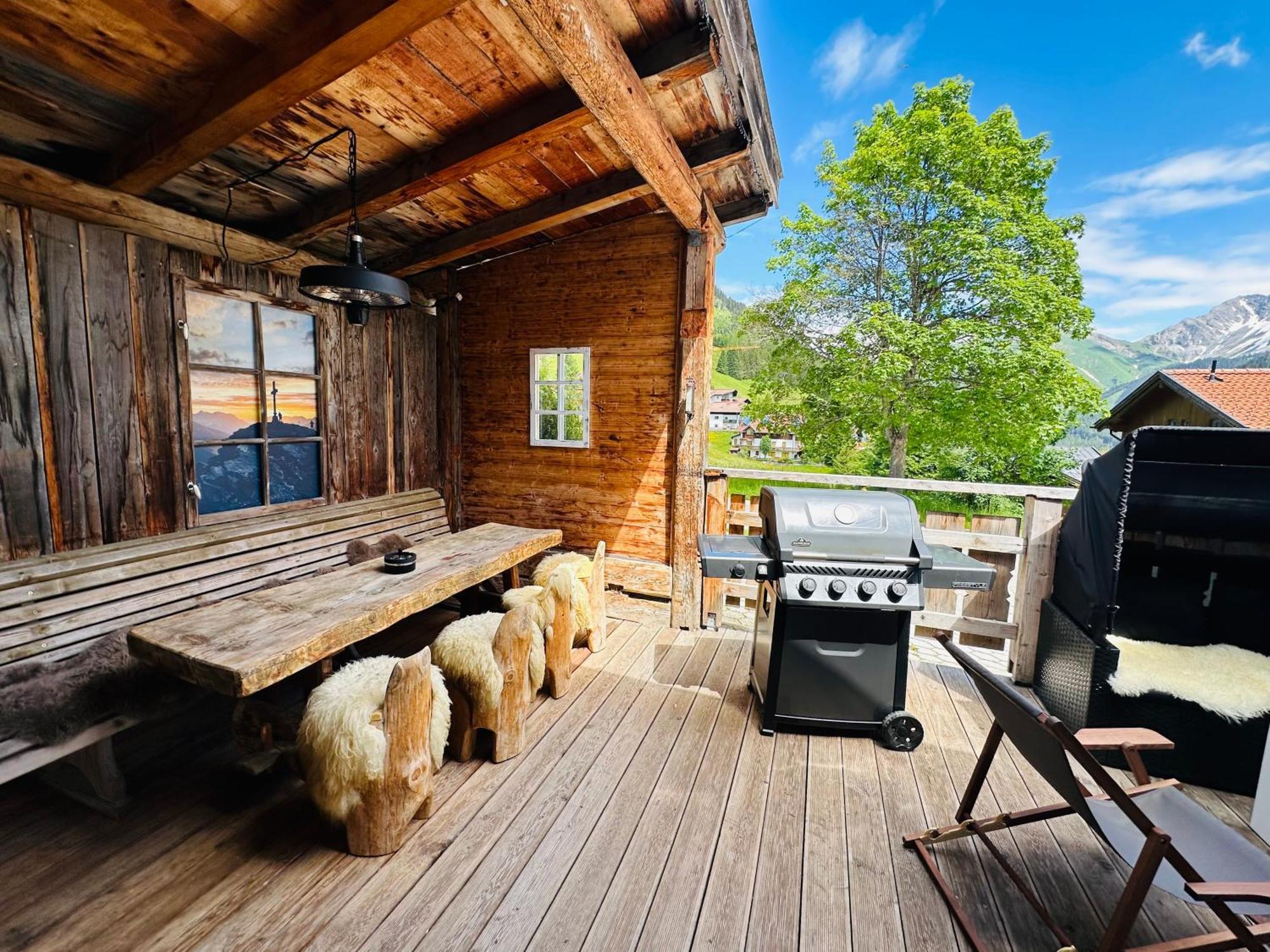 Chalet Schwarz Berwang Exteriör bild